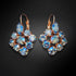 Earrings "Elegance (Light Sapphire Shimmer)" with Swarovski™ crystals